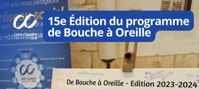 15e édition du programme de Bouche à Oreille